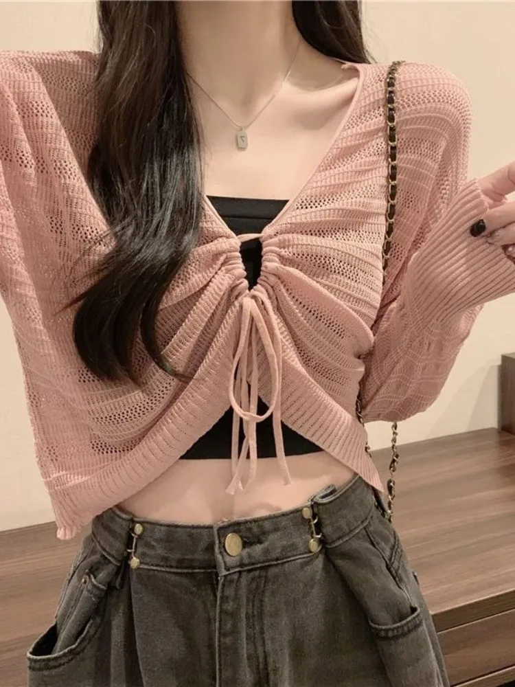 Women's Short Sleeveless Cover up Sun Protection Shawl Summer Music Festival Dopaamine Jazz Sweet Spicy Top Korean Style
Women's Short Sleeveless Cover up Sun Protection Shawl Summer Music Festival Dopaamine Jazz Sweet Spicy Top Korean Style