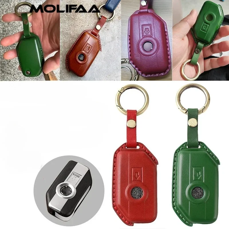 For BMW R1250GS ADV C400 750GT F850 Motorcycle PU Leather Key Cover Case Handmade Keychain Key Protection Case Accessories
For BMW R1250GS ADV C400 750GT F850 Motorcycle PU Leather Key Cover Case Handmade Keychain Key Protection Case Accessories