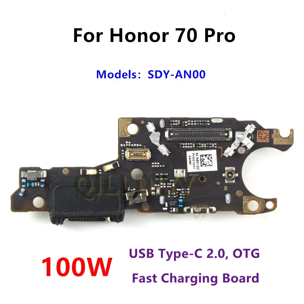 100W Fast USB Charging Dock Board Charger Port Connector Flex Cable For Honor 70 Pro Repair Parts Mic SIM Reader Card Slot
100W Fast USB Charging Dock Board Charger Port Connector Flex Cable For Honor 70 Pro Repair Parts Mic SIM Reader Card Slot