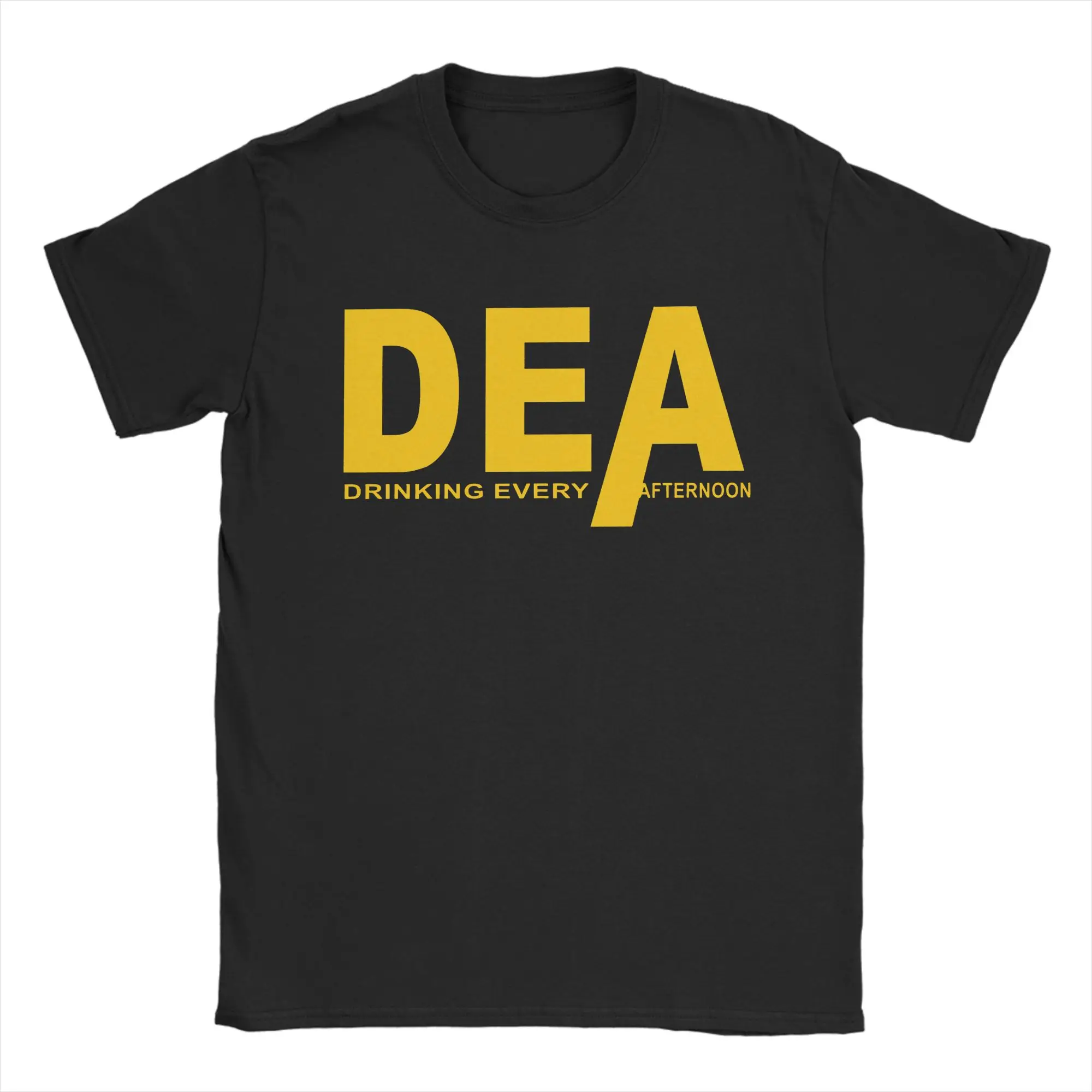 Vintage DEA Drinking Every Afternoon T-Shirts Men O Neck Cotton T Shirt Short Sleeve Tees Plus Size Clothing
Vintage DEA Drinking Every Afternoon T-Shirts Men O Neck Cotton T Shirt Short Sleeve Tees Plus Size Clothing