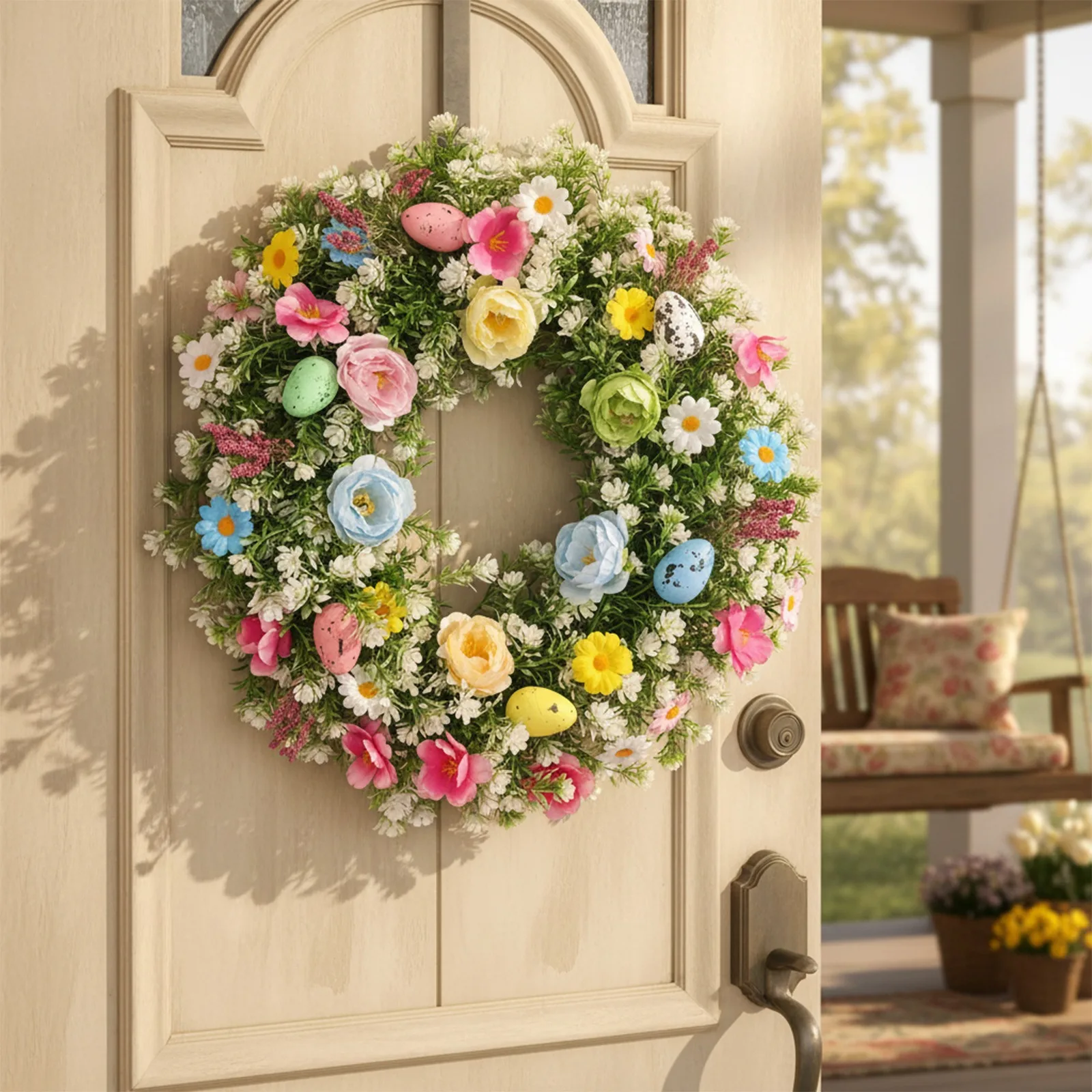 4 Seasons Artificial Flower Wreath for Front Door, Wall Decor, Spring Summer Autumn Winter Home
4 Seasons Artificial Flower Wreath for Front Door, Wall Decor, Spring Summer Autumn Winter Home