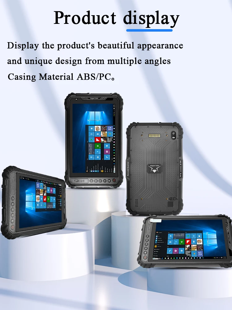 Rugged Windows tablet 8 inch Intel Celeron N5100 RAM 8GB ROM 256GB, rugged tablet, Industrial tablet with 2D scanner ST9-J
Rugged Windows tablet 8 inch Intel Celeron N5100 RAM 8GB ROM 256GB, rugged tablet, Industrial tablet with 2D scanner ST9-J