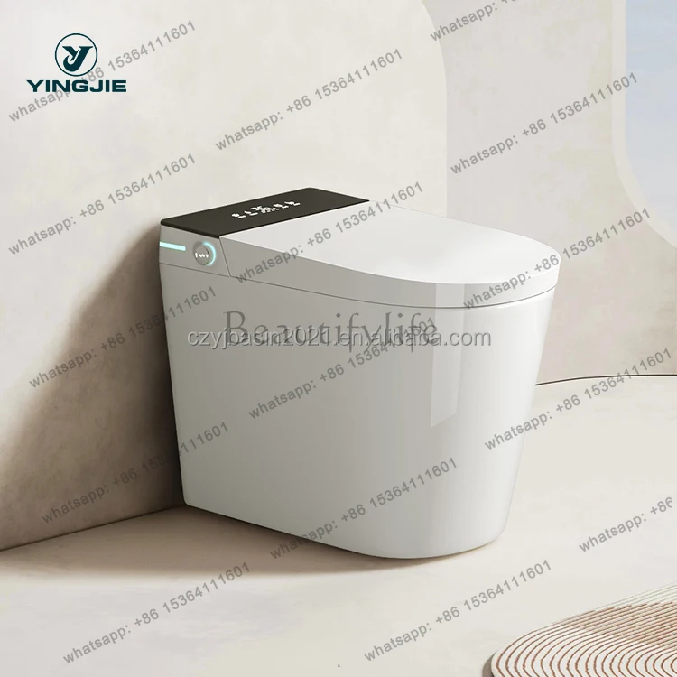 Floor Mounted Intelligent Japanese Automatic Chaozhou Factory Wc One Piece Bidet Ceramic Smart Toilet Commode
Floor Mounted Intelligent Japanese Automatic Chaozhou Factory Wc One Piece Bidet Ceramic Smart Toilet Commode