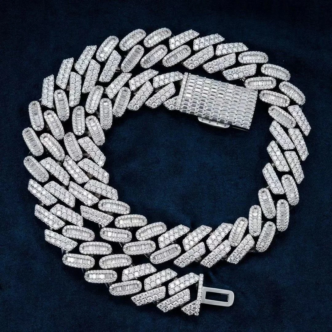 Hiphop Vvs Moissanite Cuban Chain 15mm Iced Out 925 Sterling Silver Moissanite Cuban Link Chain
Hiphop Vvs Moissanite Cuban Chain 15mm Iced Out 925 Sterling Silver Moissanite Cuban Link Chain