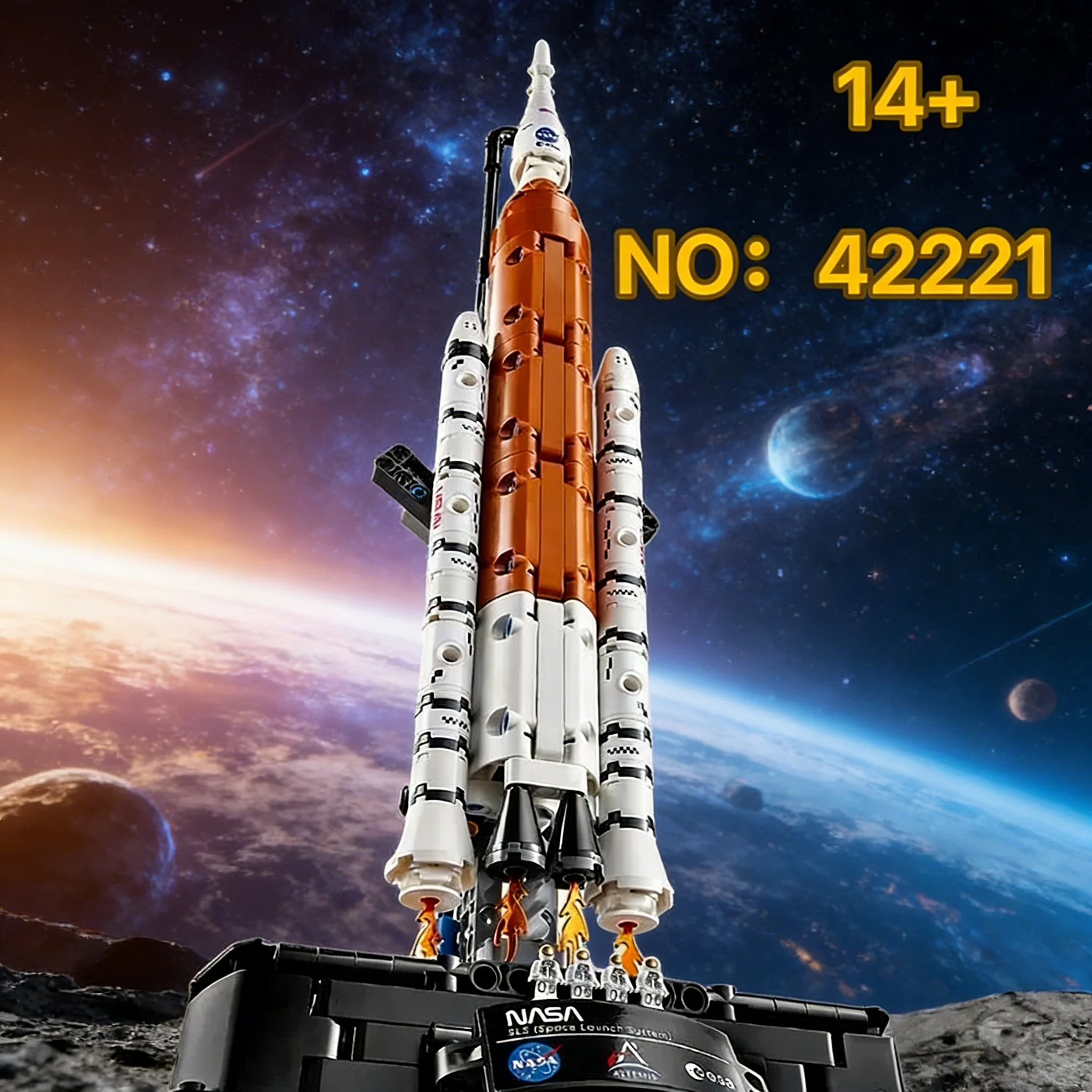 632PCS 42221 Space Rocket Building Blocks Set, STEM Educational Spaceship Toy for Kids Birthday Party Gift
632PCS 42221 Space Rocket Building Blocks Set, STEM Educational Spaceship Toy for Kids Birthday Party Gift