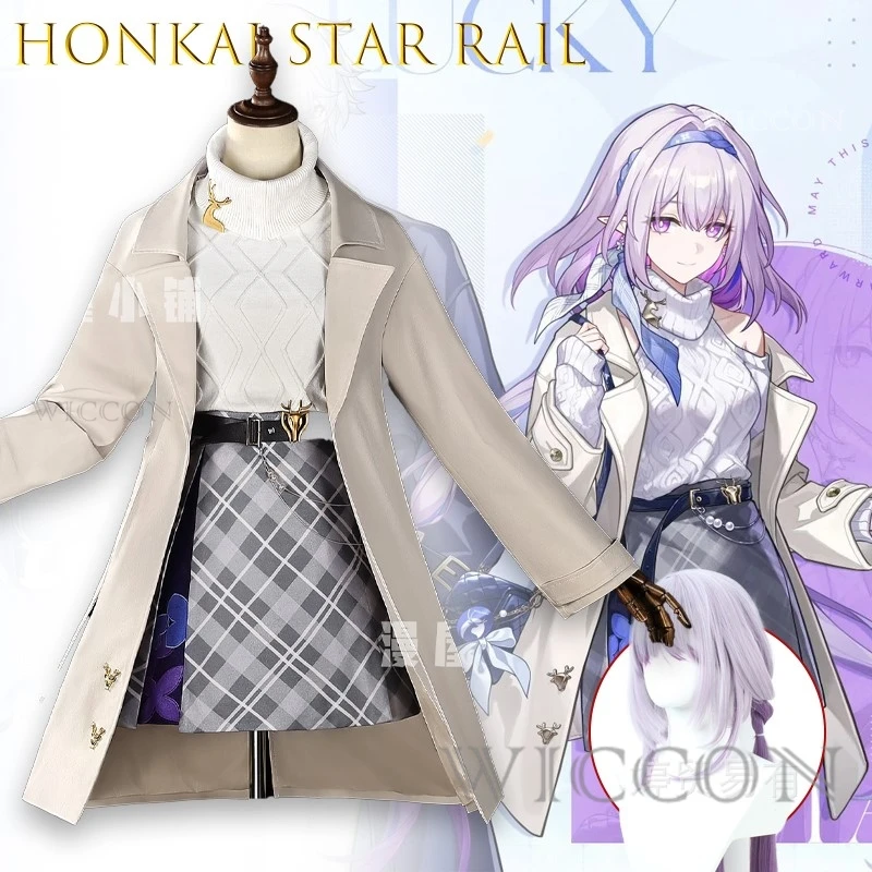 AHonkai Star Rail Castorice Cosplay Costume Anime Character Outfit Sexy Lingerie Set Traditional Dress daily coat Windbreaker
AHonkai Star Rail Castorice Cosplay Costume Anime Character Outfit Sexy Lingerie Set Traditional Dress daily coat Windbreaker
