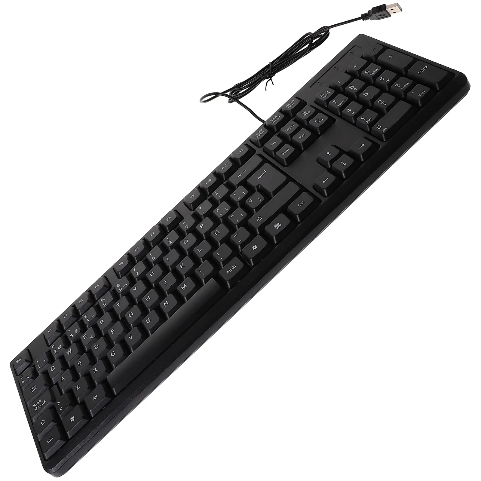 Gaming Usb Wired Full Size Office Keyboard With Numeric Keypad For Work Laptop Computer Keyboard Comfortable Ergonomic Design
Gaming Usb Wired Full Size Office Keyboard With Numeric Keypad For Work Laptop Computer Keyboard Comfortable Ergonomic Design