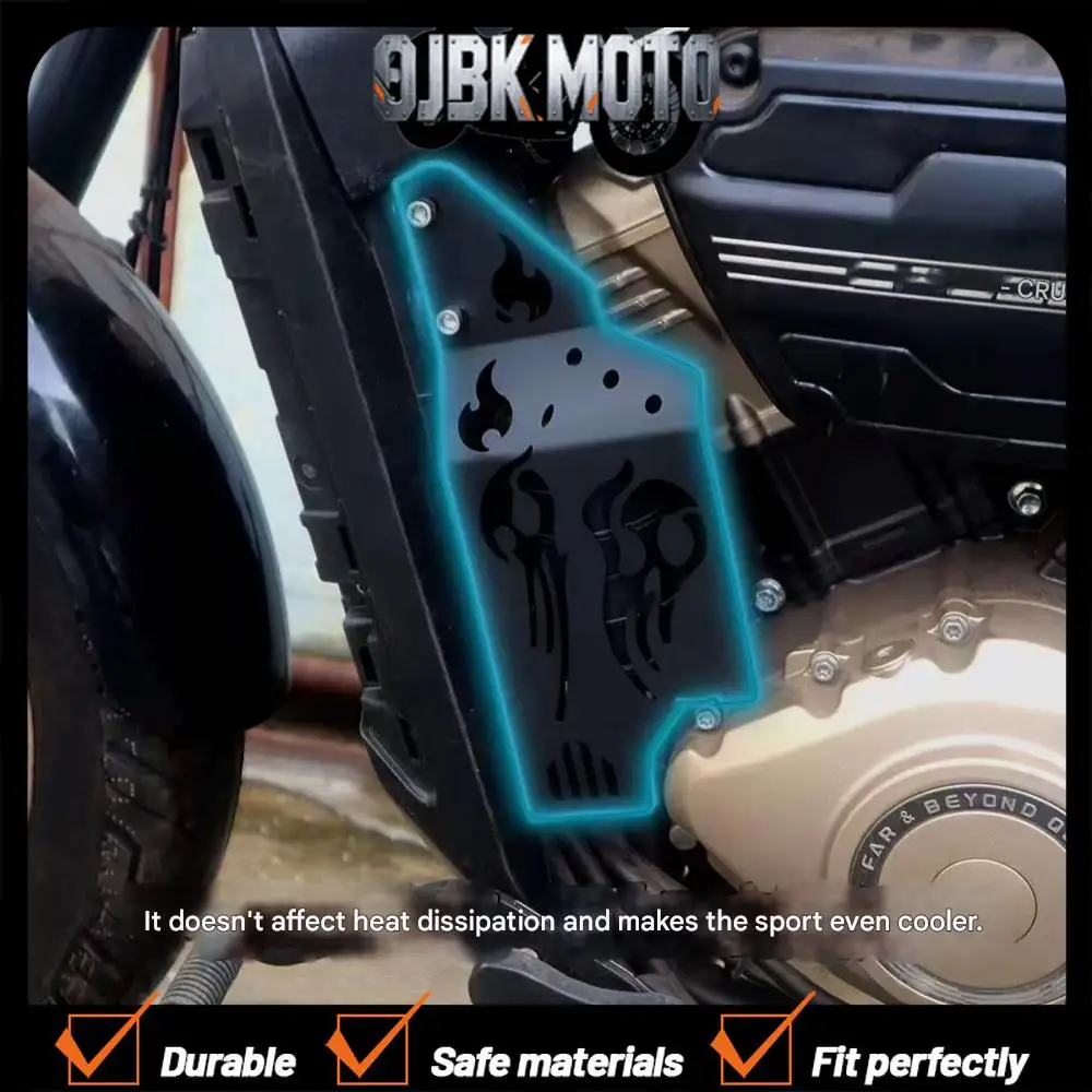 【Perfect fit】Suitable for VOGE CU250 retro carbon canister protective cap stainless steel protective plate accessories
【Perfect fit】Suitable for VOGE CU250 retro carbon canister protective cap stainless steel protective plate accessories