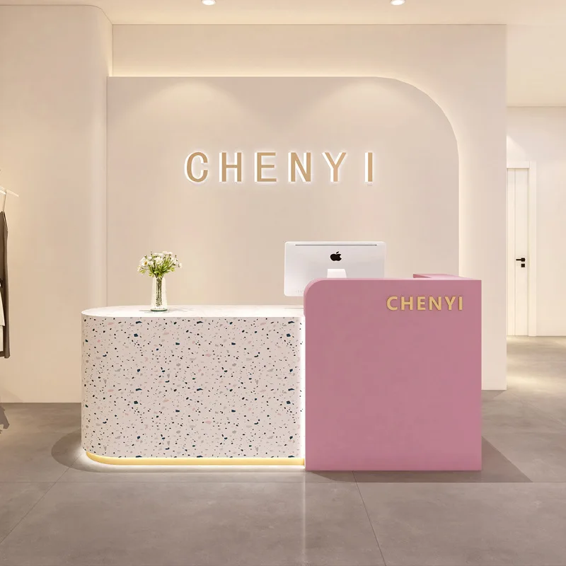 Customizable Logo Nail Beauty Clinic Spa Bar Salon Pink White Gold Purple Round Reception Desk Beauty Salon
Customizable Logo Nail Beauty Clinic Spa Bar Salon Pink White Gold Purple Round Reception Desk Beauty Salon