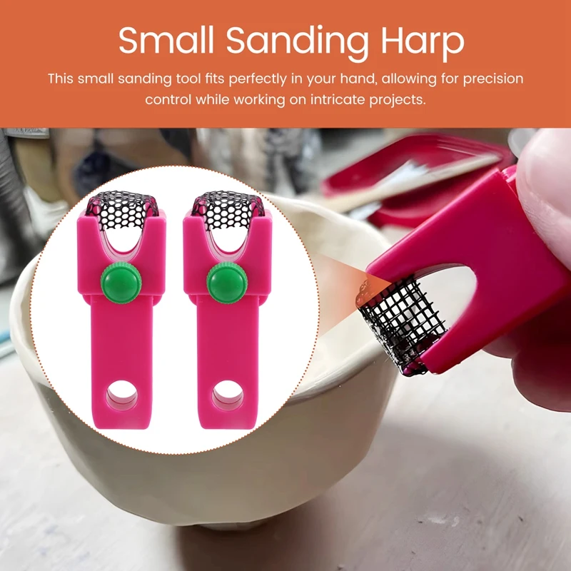 Small Sanding Harp - Small Surform - Pottery Tool,Small Surform Pottery Tool - Compact Clay Shaper For Sculpting
Small Sanding Harp - Small Surform - Pottery Tool,Small Surform Pottery Tool - Compact Clay Shaper For Sculpting