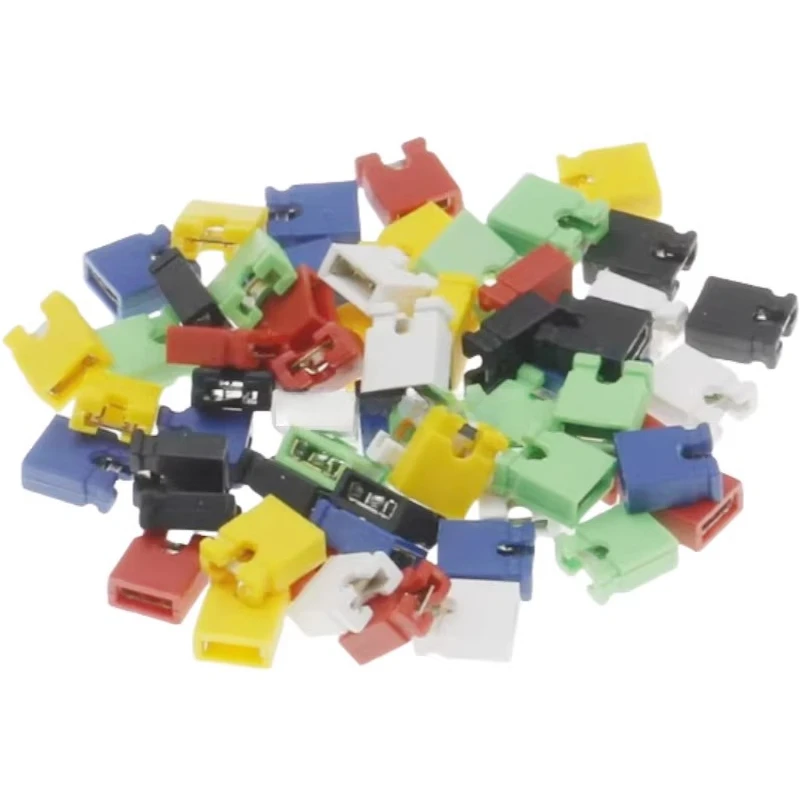100Pcs 2.54MM Short Circuit Block of Open Jumper Cap Short Circuit Block Short Circuit Cap Socket Pin Connection Block
100Pcs 2.54MM Short Circuit Block of Open Jumper Cap Short Circuit Block Short Circuit Cap Socket Pin Connection Block