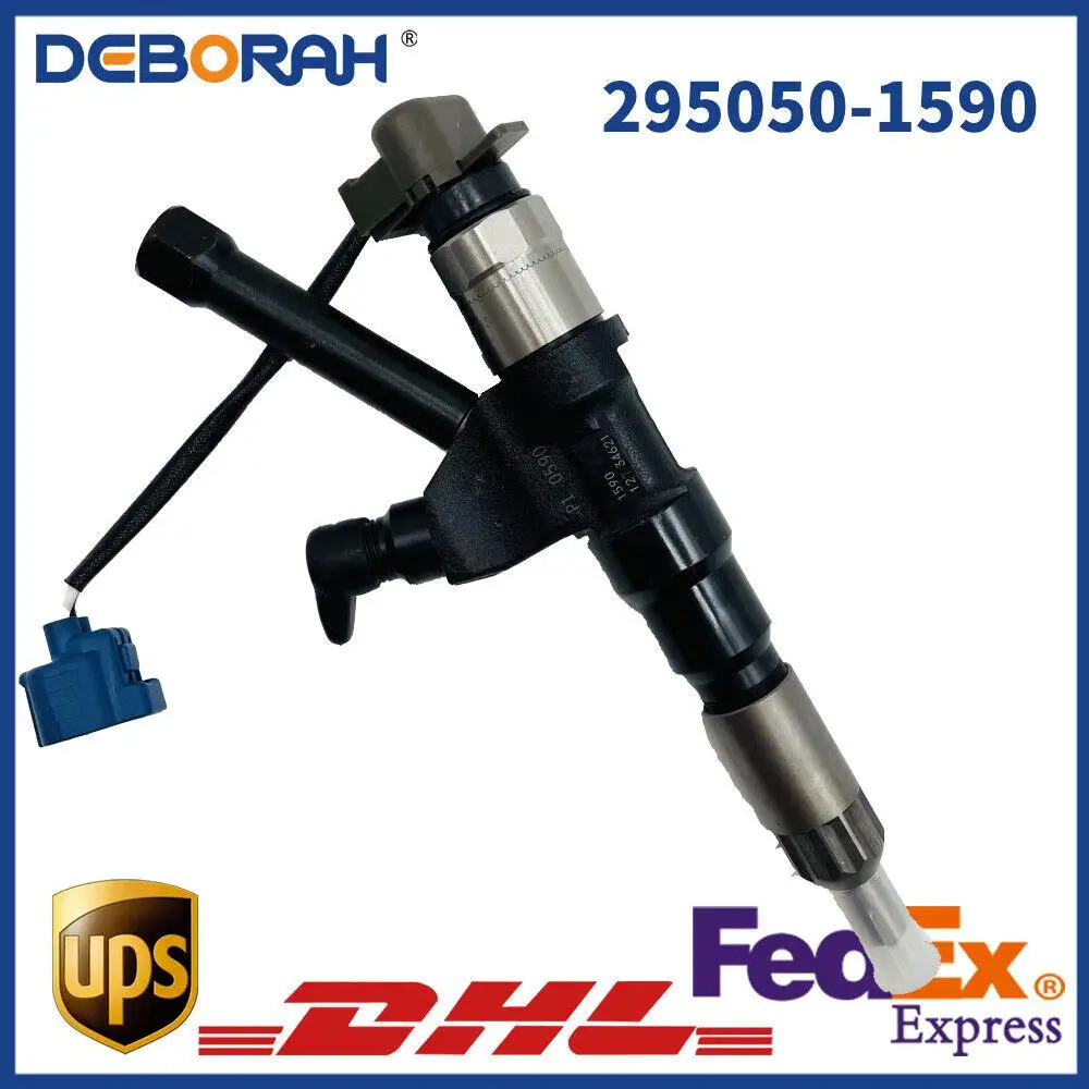 295050-1590 For Denso NEW Fuel Injector 23670-E0590 Common Rail Diesel Automotive Part For Hino
295050-1590 For Denso NEW Fuel Injector 23670-E0590 Common Rail Diesel Automotive Part For Hino