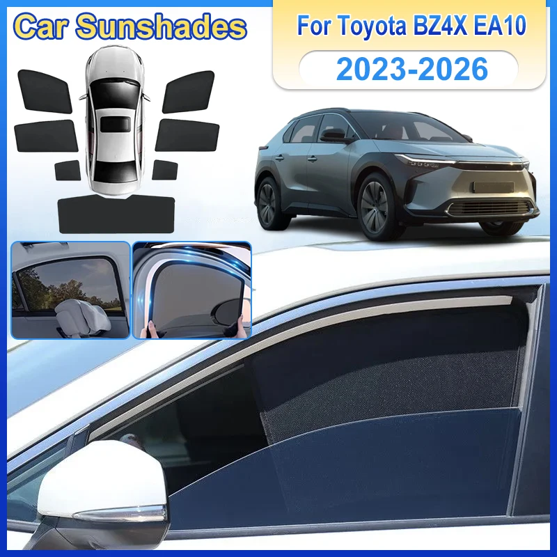 Sun Visor For Toyota BZ4X Accessories 2026 EA10 2023 2024 2025 Window Mesh Shades Visors Sun Protection Curtains Auto Accessorie
Sun Visor For Toyota BZ4X Accessories 2026 EA10 2023 2024 2025 Window Mesh Shades Visors Sun Protection Curtains Auto Accessorie