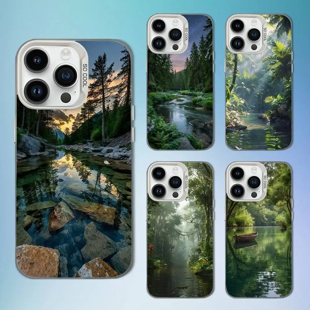 Natural Art Beautiful River Phone Case For iPhone 16,15,14,13,12,11,Mini,Pro,SE,MAX White Matte Shockproof Cover
Natural Art Beautiful River Phone Case For iPhone 16,15,14,13,12,11,Mini,Pro,SE,MAX White Matte Shockproof Cover