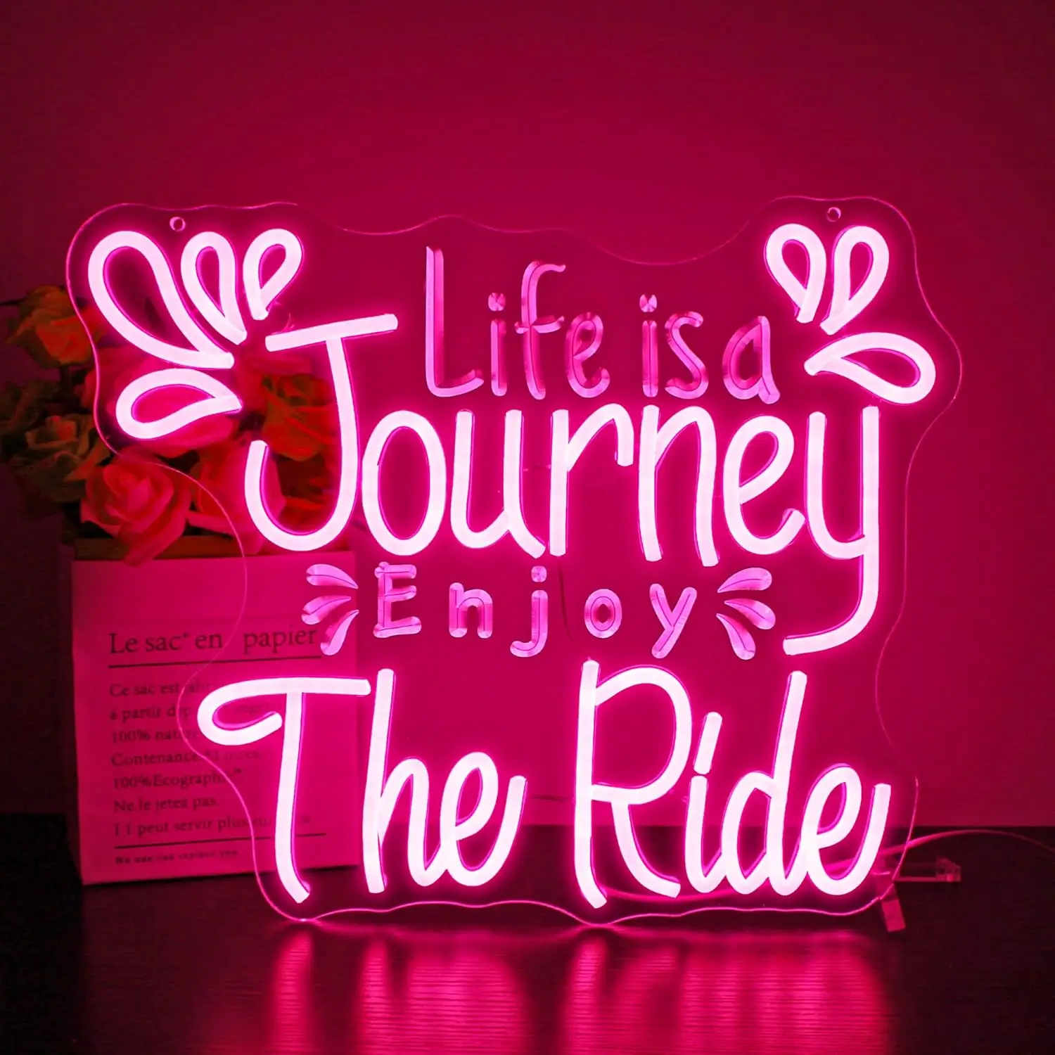 Life Is a Jounery Enjoy the Ride Неоновая вывеска USB LED Light для Tiki Bar Party Игровая комната Украшение спальни personnalisé Подарок
Life Is a Jounery Enjoy the Ride Неоновая вывеска USB LED Light для Tiki Bar Party Игровая комната Украшение спальни personnalisé Подарок