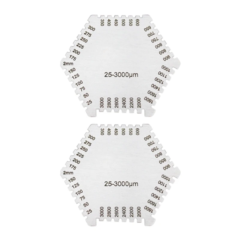 Stainless Steel Wet Film Comb Paint Coating Wet Film Thickness Gauge Comb Gauge Film
Stainless Steel Wet Film Comb Paint Coating Wet Film Thickness Gauge Comb Gauge Film