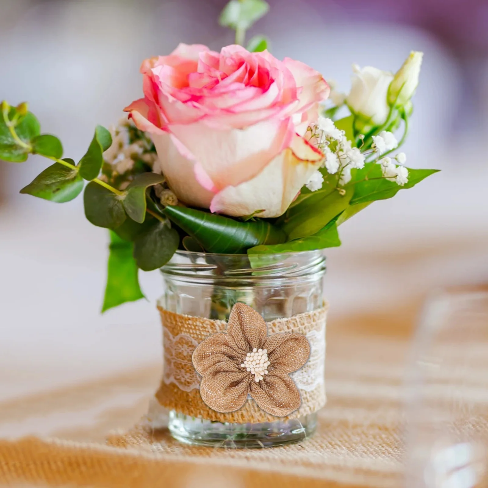 30Pcs Wedding Party Decoration Creative Linen Flower Bow Accessories Fashion DIY Linen Clothes Decor Craft Material
30Pcs Wedding Party Decoration Creative Linen Flower Bow Accessories Fashion DIY Linen Clothes Decor Craft Material