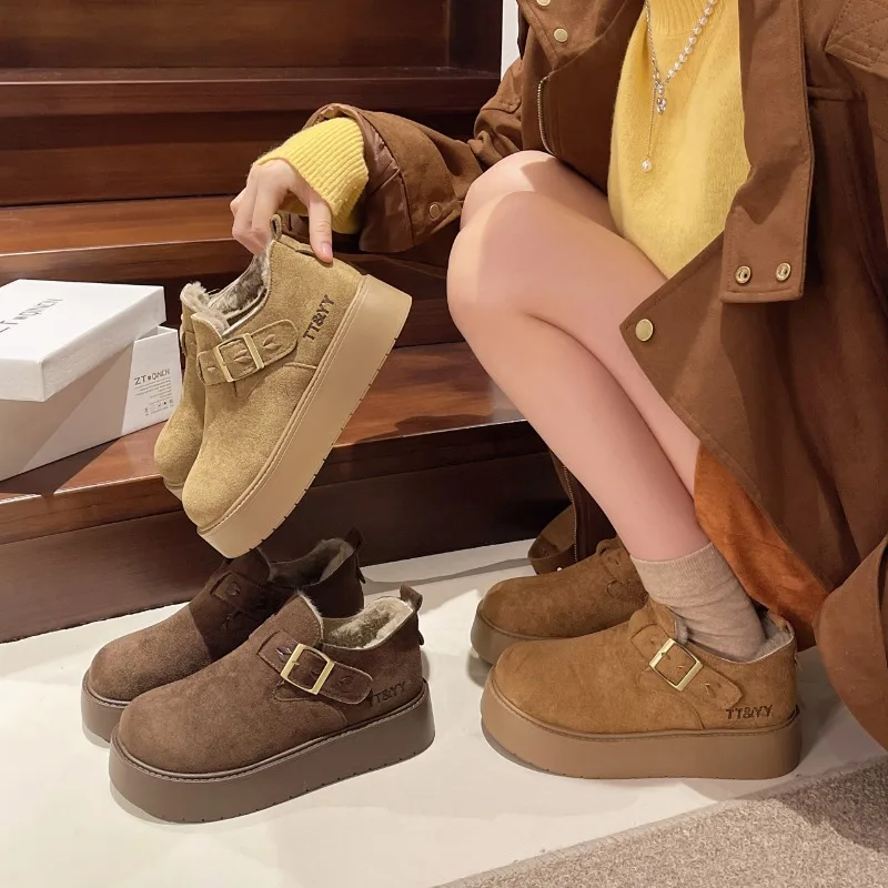 Женские зимние зимние ботинки на толстой подошве, высота, увеличивающие флис, теплая хлопчатобумажная обувь на подкладке
Женские зимние зимние ботинки на толстой подошве, высота, увеличивающие флис, теплая хлопчатобумажная обувь на подкладке