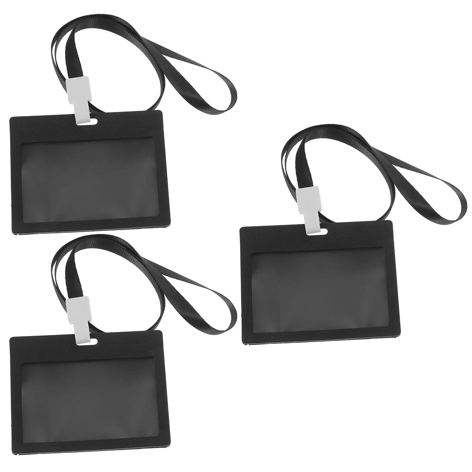 3 set Black Vertical ID Badge Holders Clear Card Sleeves Waterproof Protective Case for Work Bus Access Cards Staff Nurse Doctor
3 set Black Vertical ID Badge Holders Clear Card Sleeves Waterproof Protective Case for Work Bus Access Cards Staff Nurse Doctor