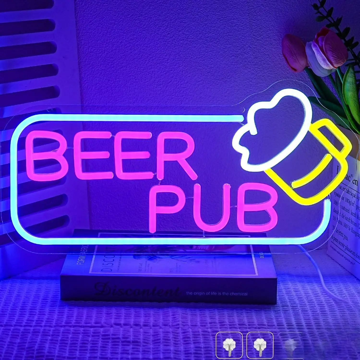 Beer Pub Neon Sign USB Dimmable LED Neon Light for Beer Bar Man Cave Home Store Cafe Pub Club Party Wall Decor Business Bar Sign
Beer Pub Neon Sign USB Dimmable LED Neon Light for Beer Bar Man Cave Home Store Cafe Pub Club Party Wall Decor Business Bar Sign