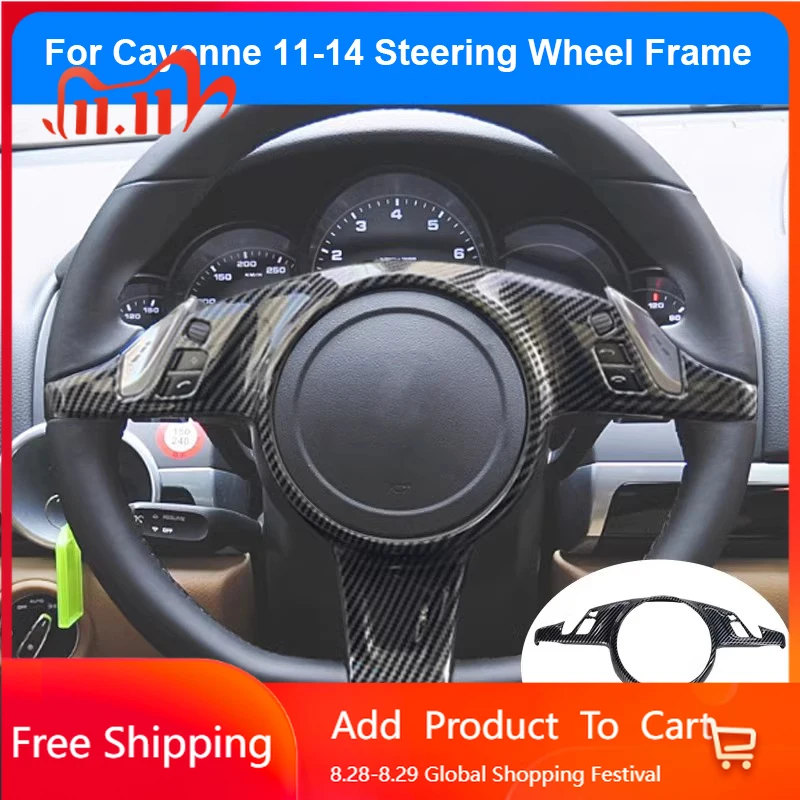 Interior Stickers For Porsche Cayenne 2011-2017 2018-23 Car Steering Wheel Frame Armrest Box Protective Cover Door Armrest Prote
Interior Stickers For Porsche Cayenne 2011-2017 2018-23 Car Steering Wheel Frame Armrest Box Protective Cover Door Armrest Prote