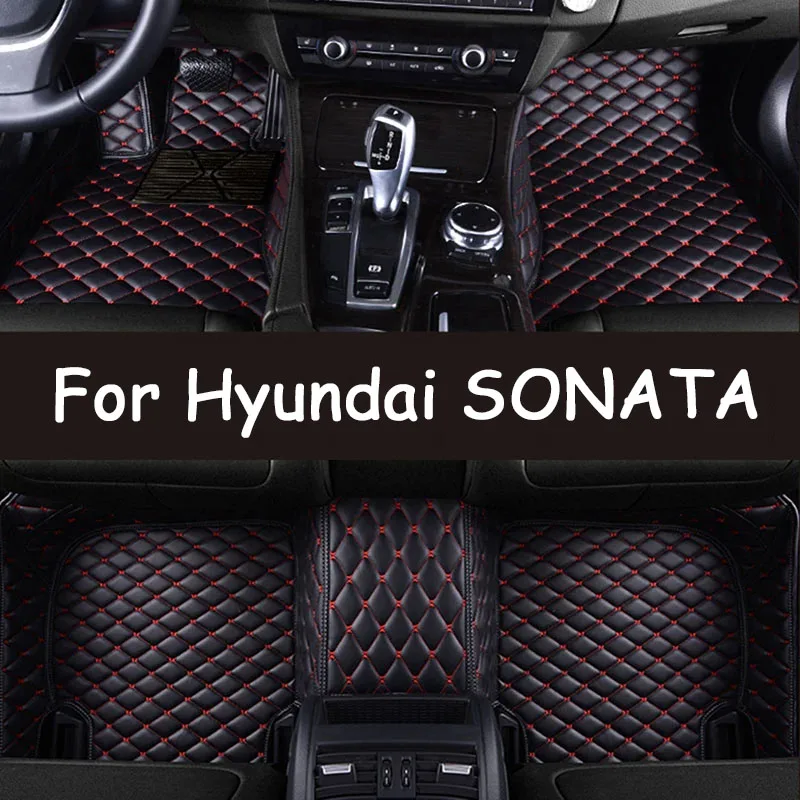 Автомобильные коврики из искусственной кожи на заказ для Hyundai SONATA 2015-2018, детали интерьера, автомобильные аксессуары 
Автомобильные коврики из искусственной кожи на заказ для Hyundai SONATA 2015-2018, детали интерьера, автомобильные аксессуары