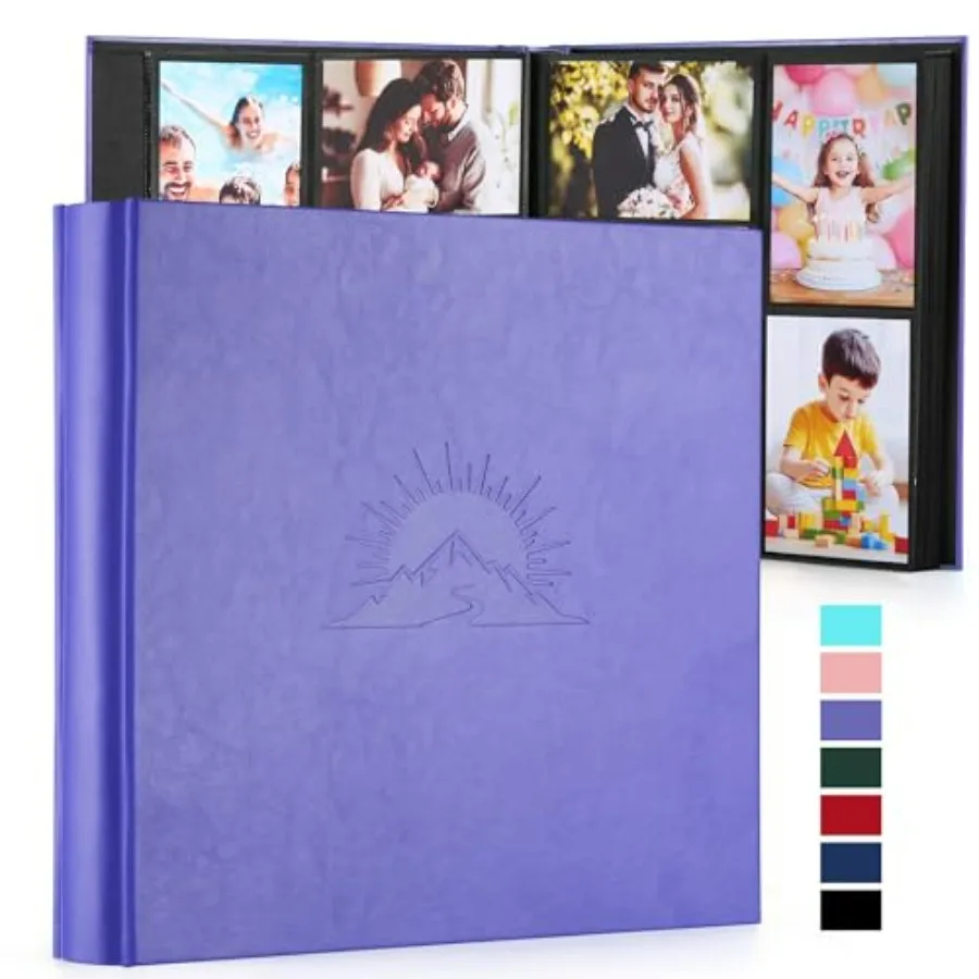 Photo Album 4x6 600 Pockets, Leather Cover with Elegant Embossed Pattern, Extra Large Capacity Wedding Anniversary Baby Family
Photo Album 4x6 600 Pockets, Leather Cover with Elegant Embossed Pattern, Extra Large Capacity Wedding Anniversary Baby Family