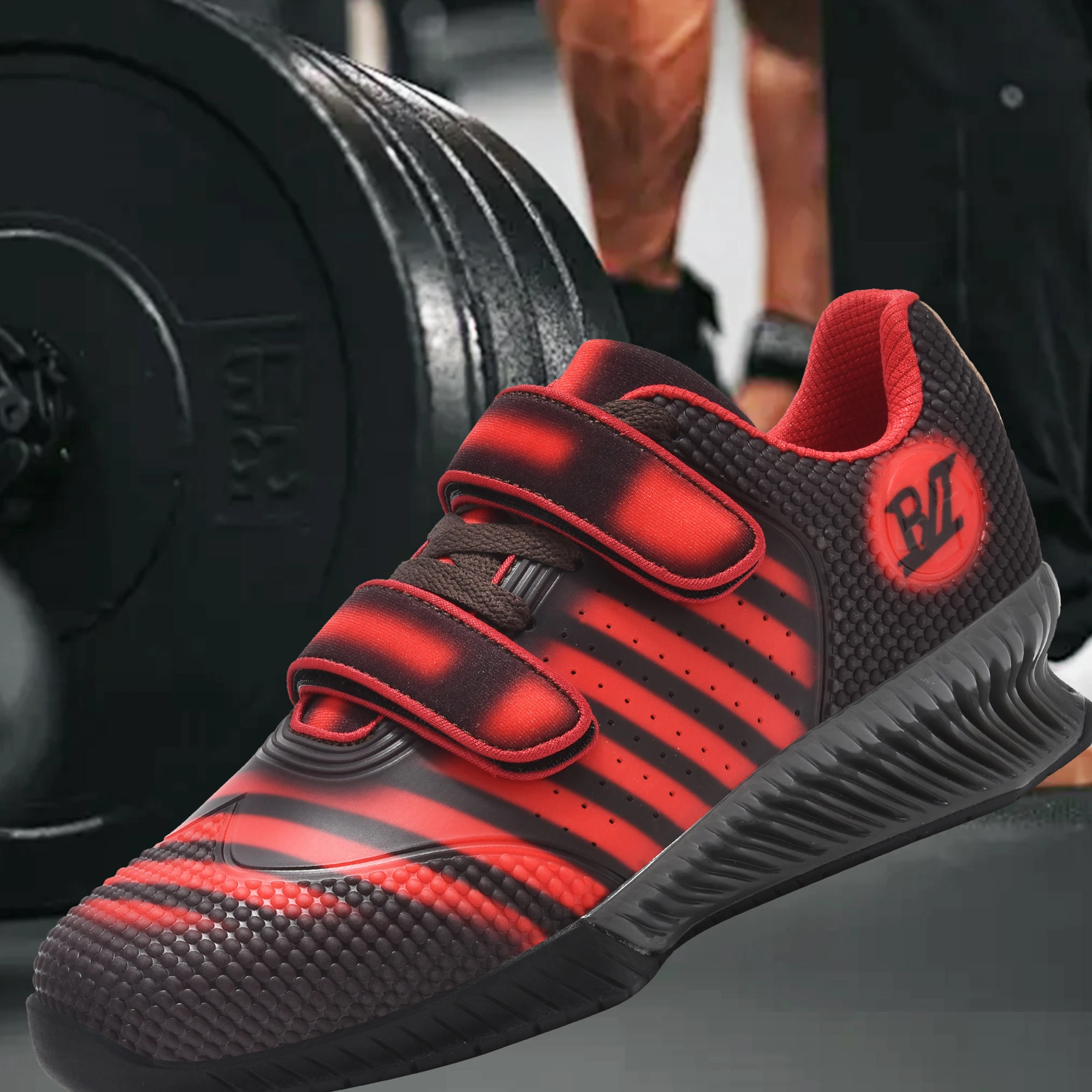 New men's and women's weightlifting shoes with balanced anti slip support, deep squat weightlifting and fitness training shoes
New men's and women's weightlifting shoes with balanced anti slip support, deep squat weightlifting and fitness training shoes