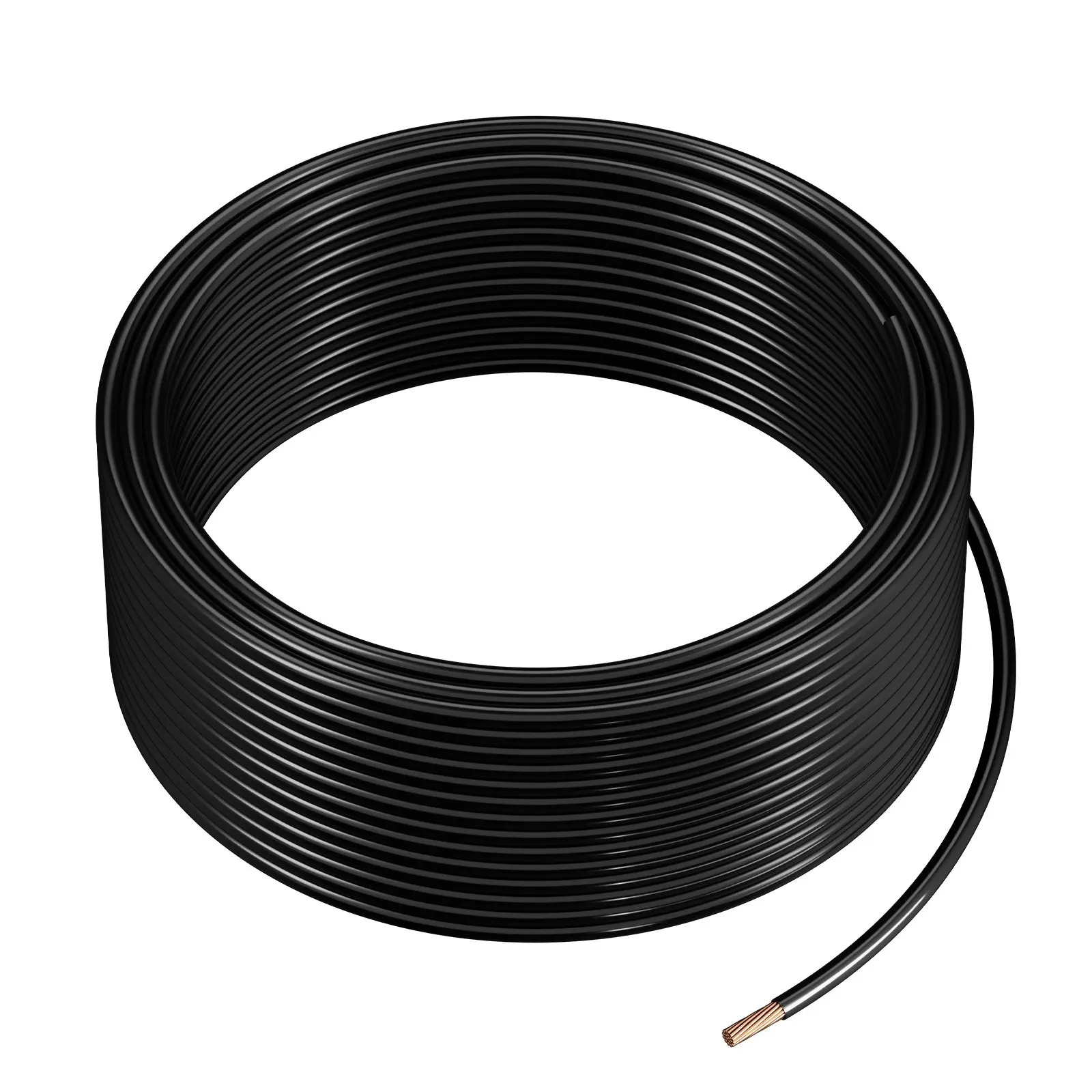 Провод THHN 12 AWG, 19-жильный, черный, медный, с нейлоновой изоляцией, 100 футов, 600В
Провод THHN 12 AWG, 19-жильный, черный, медный, с нейлоновой изоляцией, 100 футов, 600В