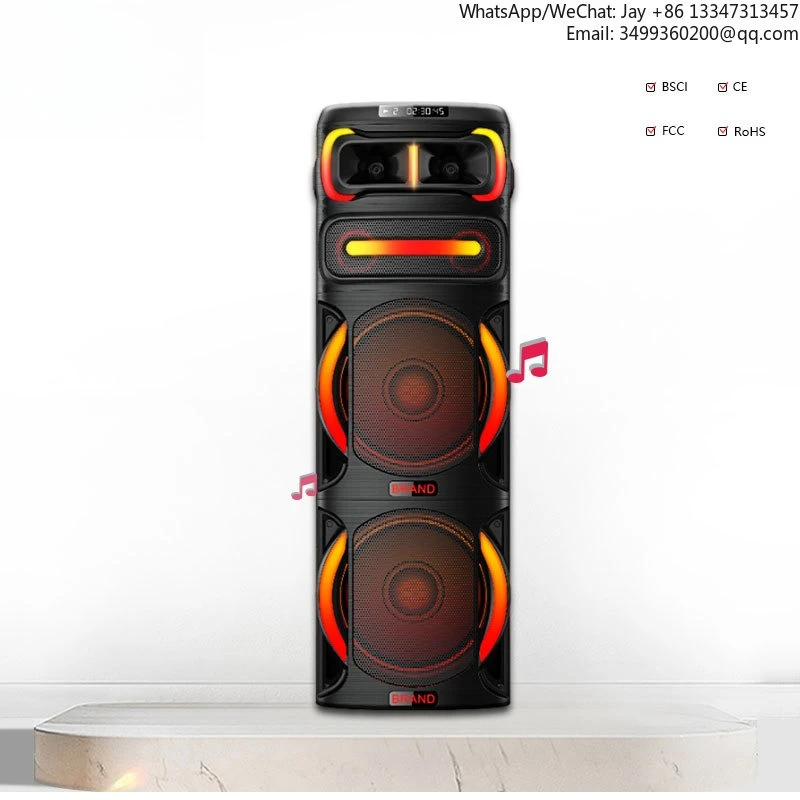 Double 12 Inch Outdoor Wireless Trolley Speaker Active Module Outdoor Party Speakers Dj Party Trolley Speaker With Microphone
Double 12 Inch Outdoor Wireless Trolley Speaker Active Module Outdoor Party Speakers Dj Party Trolley Speaker With Microphone