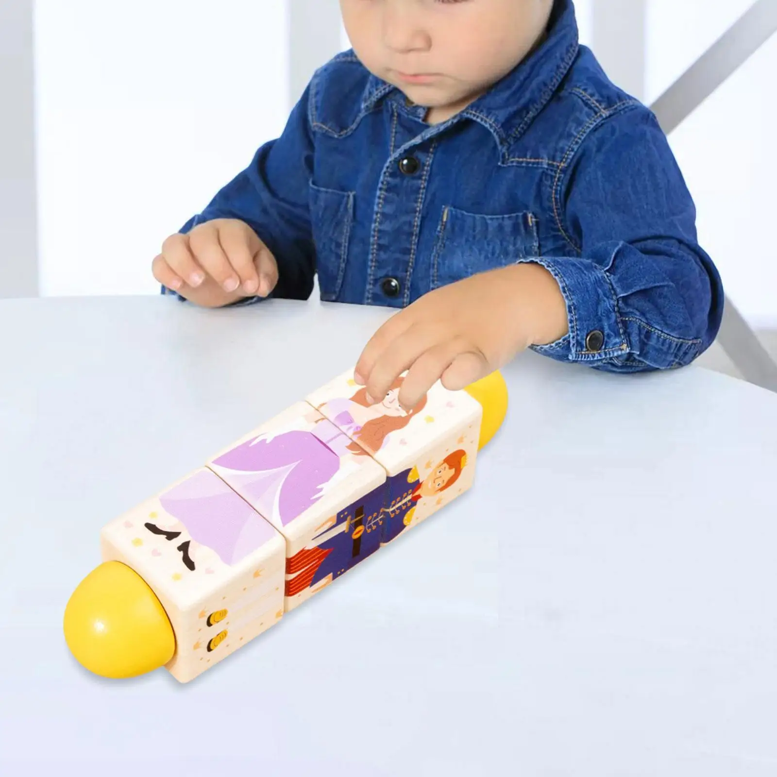 Вращающийся блок, обучающая развивающая игрушка, сенсорные игрушки, удобный захват, интерактивные сказочные персонажи для родителей и детей, тематические для 2-4 лет
Вращающийся блок, обучающая развивающая игрушка, сенсорные игрушки, удобный захват, интерактивные сказочные персонажи для родителей и детей, тематические для 2-4 лет