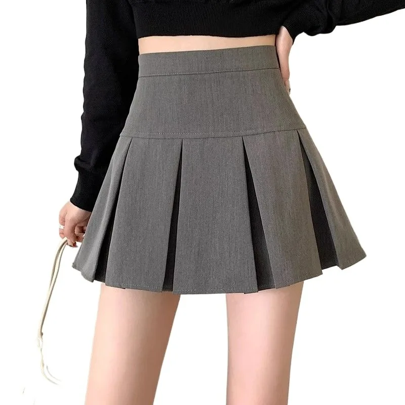Nifty Solid Color Pleated Skirt High Waist Female Spring Summer 2025 New Black Short Skirt A-line Fashion Classics Midi Skirt
Nifty Solid Color Pleated Skirt High Waist Female Spring Summer 2025 New Black Short Skirt A-line Fashion Classics Midi Skirt