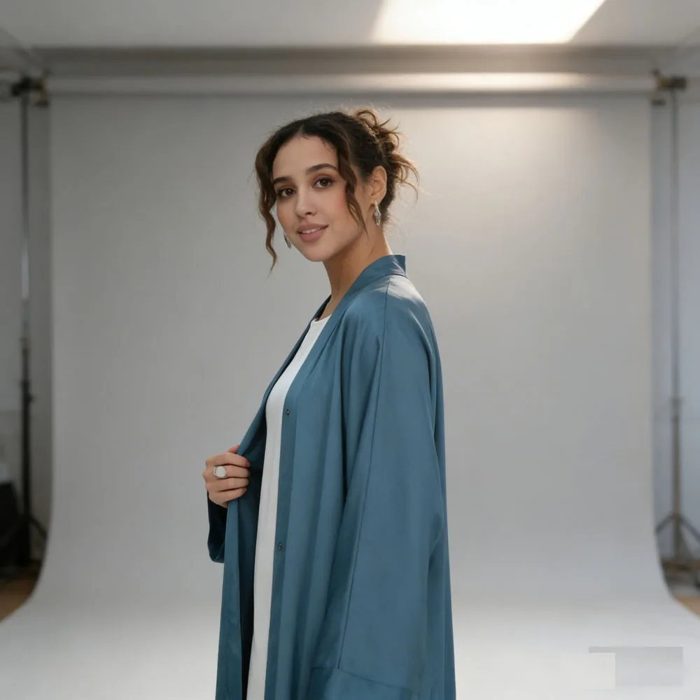 Dubai Muslim Dress Women Cardigan Dresses Open Kimono Abaya Solid Color Jalabiya Morocco Dubai Kaftan Vestidos Ramadan Long Robe
Dubai Muslim Dress Women Cardigan Dresses Open Kimono Abaya Solid Color Jalabiya Morocco Dubai Kaftan Vestidos Ramadan Long Robe