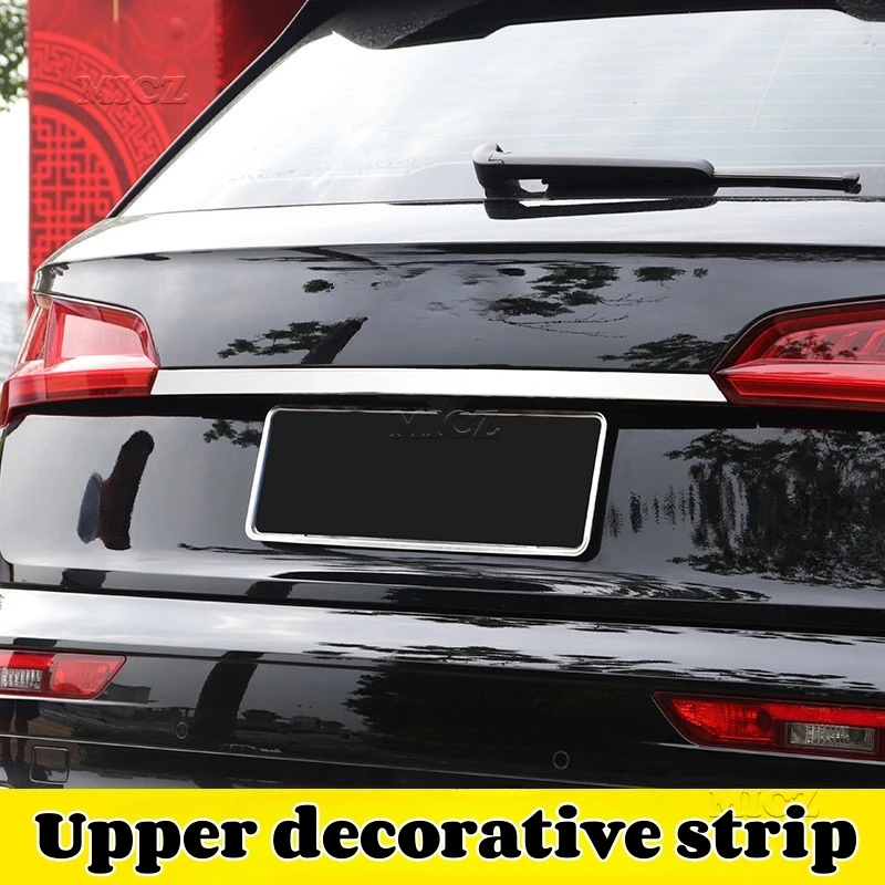 For Audi Q5 2017 -2022 Stainless Steel Exterior Kit Rear Trunk Tailgate Door Molding Up Streamer Strip Cover Trim Accessories
For Audi Q5 2017 -2022 Stainless Steel Exterior Kit Rear Trunk Tailgate Door Molding Up Streamer Strip Cover Trim Accessories