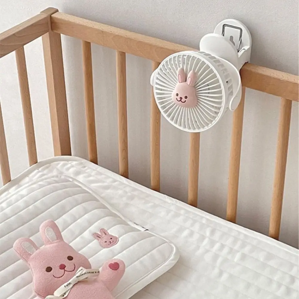 Cartoon Baby's Cart Fan Cute Bear Rabbit Portable Private Desk Fan 3 Speeds 3 Fan-blades Small Clip on Fan Home Use
Cartoon Baby's Cart Fan Cute Bear Rabbit Portable Private Desk Fan 3 Speeds 3 Fan-blades Small Clip on Fan Home Use