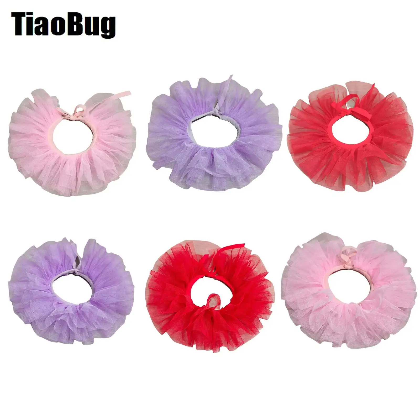 Children Faux Collar Multi-layer Mesh Solid Color Self-tied Strap Design for Themed Party Masquerade Photography
Children Faux Collar Multi-layer Mesh Solid Color Self-tied Strap Design for Themed Party Masquerade Photography