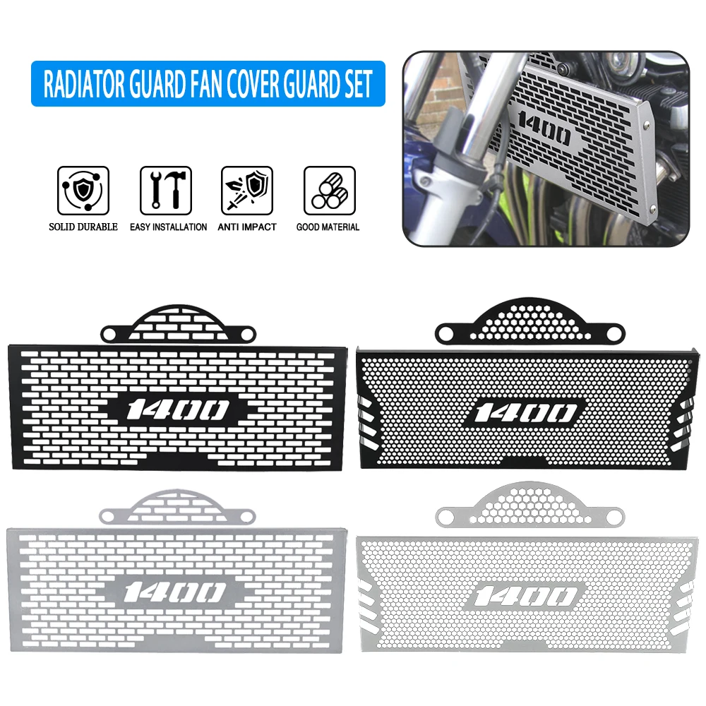 FOR SUZUKI GSX1400 GSX 1400 2002-2003-2004-2005-2006-2007 Motorcycle Accessories CNC Aluminum Radiator Guard Fan cover Guard Set
FOR SUZUKI GSX1400 GSX 1400 2002-2003-2004-2005-2006-2007 Motorcycle Accessories CNC Aluminum Radiator Guard Fan cover Guard Set