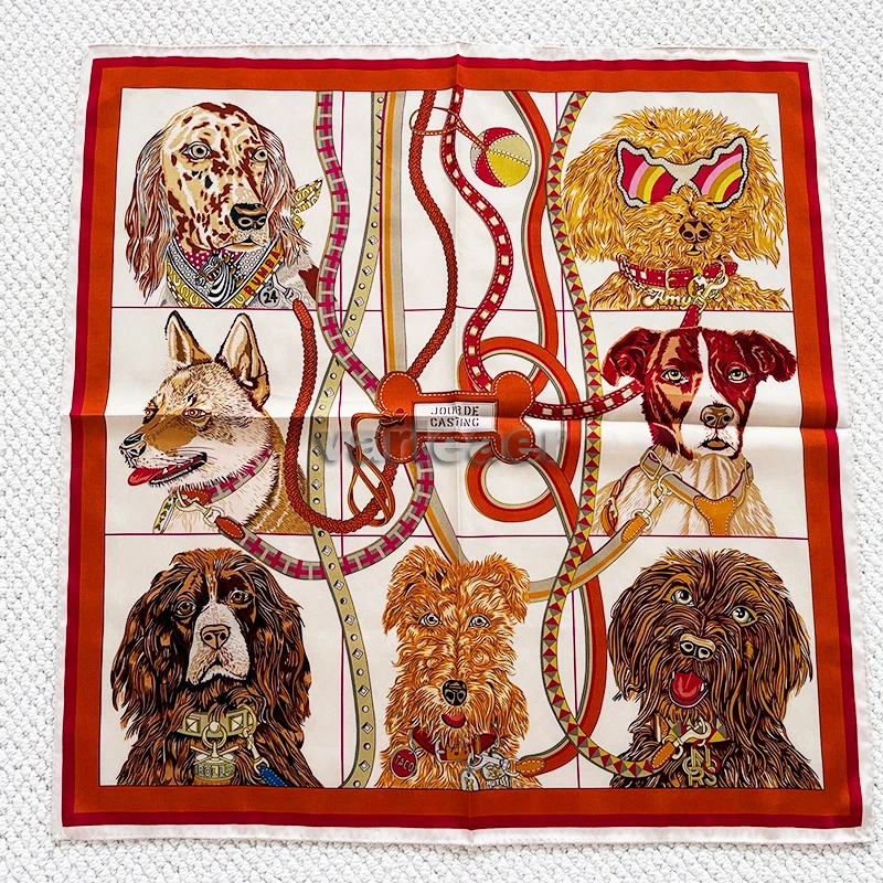 Double Sided Silk Scarf 70cm Luxury Designers Bandanas Neck Head Accessories Bag Hand Decoration Hand Rolled Edge Shawls Dog
Double Sided Silk Scarf 70cm Luxury Designers Bandanas Neck Head Accessories Bag Hand Decoration Hand Rolled Edge Shawls Dog