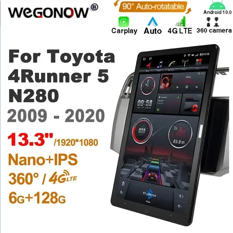 13,3-дюймовый автомобильный радиоприемник Ownice 1Din Android10.0 с 360-панорамкой для Toyota 4Runner 5 N280 2009-2020 GPS Auto Audio SPDIF 4G LTE без DVD
13,3-дюймовый автомобильный радиоприемник Ownice 1Din Android10.0 с 360-панорамкой для Toyota 4Runner 5 N280 2009-2020 GPS Auto Audio SPDIF 4G LTE без DVD