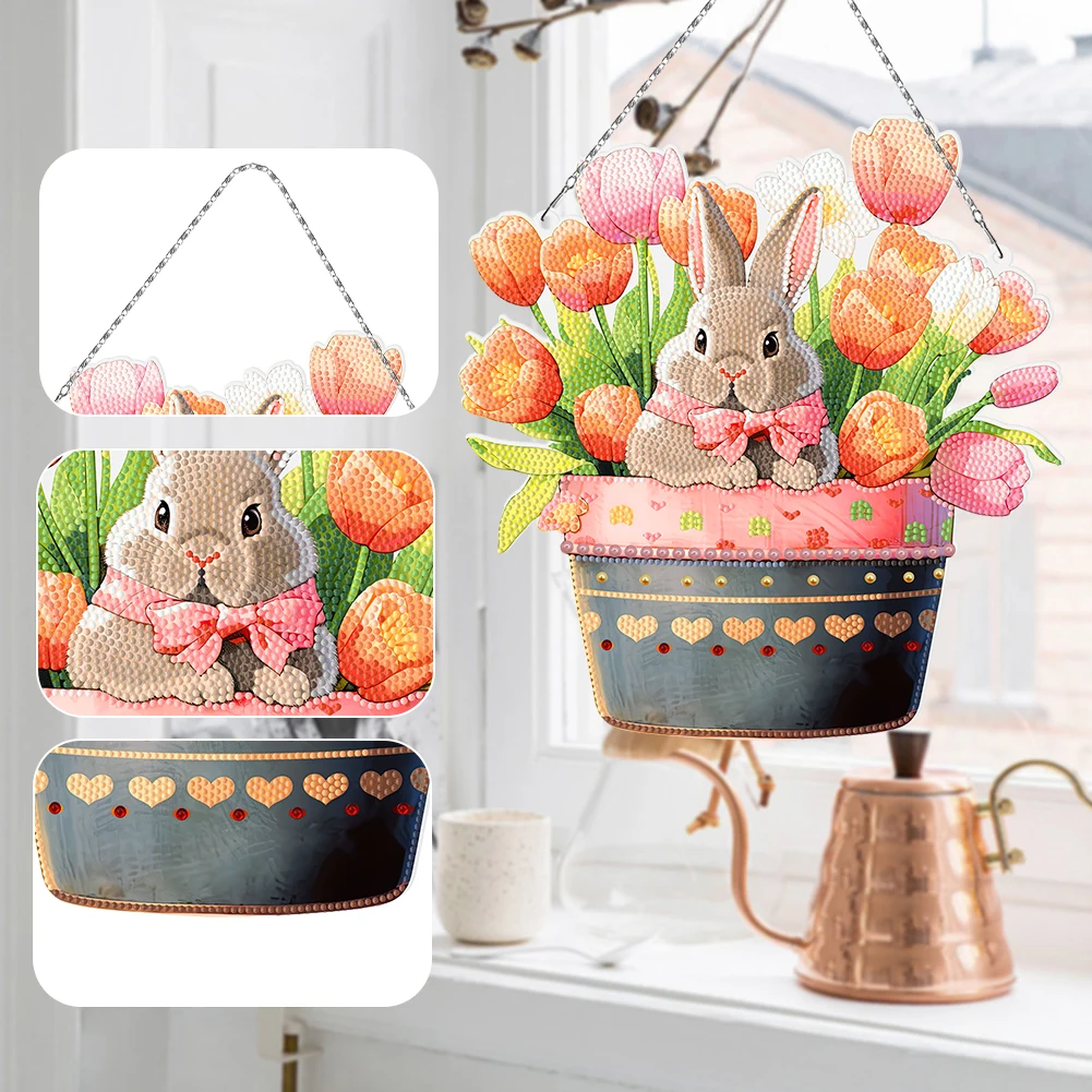 Hanging Diamond Art Kits for DIY Decoration Classic Acrylic Material Suitable for Rabbit Chicken Eggs Style Perfect for Creative Home or Office Decor
Hanging Diamond Art Kits for DIY Decoration Classic Acrylic Material Suitable for Rabbit Chicken Eggs Style Perfect for Creative Home or Office Decor