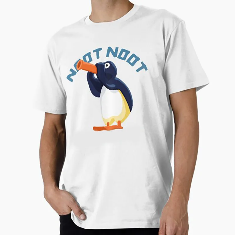 0330 Noot Noot Pingu Meme Gift t shirt for men Funny cartoon Graphic Clothes 100% cotton printed Y2K clothing Large size tee
0330 Noot Noot Pingu Meme Gift t shirt for men Funny cartoon Graphic Clothes 100% cotton printed Y2K clothing Large size tee