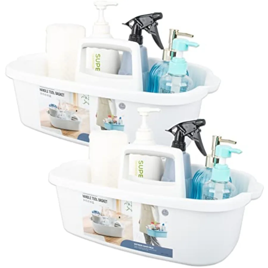Large Cleaning plies Caddy Portable Shower Basket ply Organizer with Handle Plastic Bucket Tool Storage for Bathroom, Bedroom,
Large Cleaning plies Caddy Portable Shower Basket ply Organizer with Handle Plastic Bucket Tool Storage for Bathroom, Bedroom,