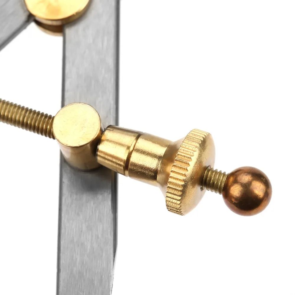 100mm Spring Divider Caliper Carbon Steel Flat Leg DIY Sewing Tools Brass Fulcrum Rotating Design Drawing Tools Leathercraft
100mm Spring Divider Caliper Carbon Steel Flat Leg DIY Sewing Tools Brass Fulcrum Rotating Design Drawing Tools Leathercraft