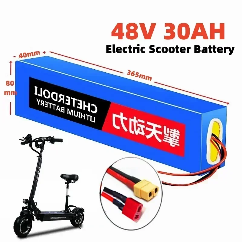 Electric Scooter 30Ah 18650 Battery Pack 350W 500W 750W 48v Lithium Electric Bike Battery Rechargeable Li-ion Battery
Electric Scooter 30Ah 18650 Battery Pack 350W 500W 750W 48v Lithium Electric Bike Battery Rechargeable Li-ion Battery