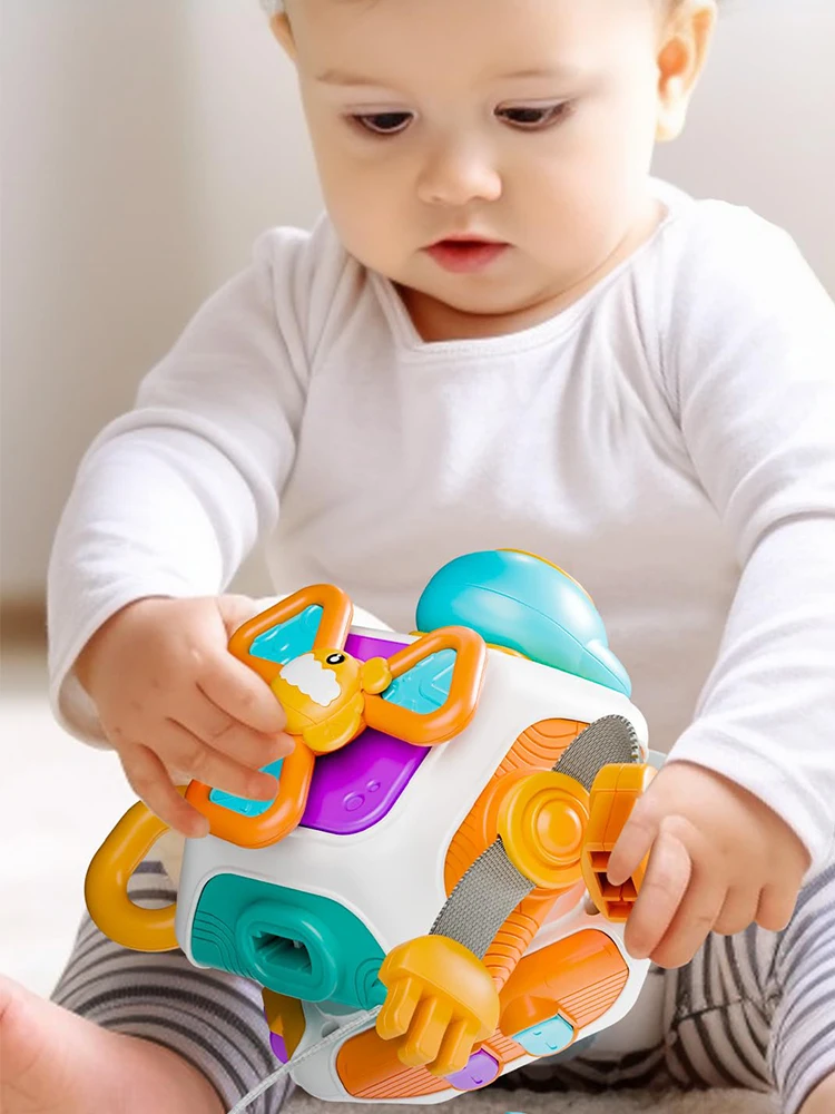 10 in 1 Infant Carseat Plane Travel Toy Educational Montessori Toy Cube Educational Learning Fidget Toys for Toddlers 1-3
10 in 1 Infant Carseat Plane Travel Toy Educational Montessori Toy Cube Educational Learning Fidget Toys for Toddlers 1-3