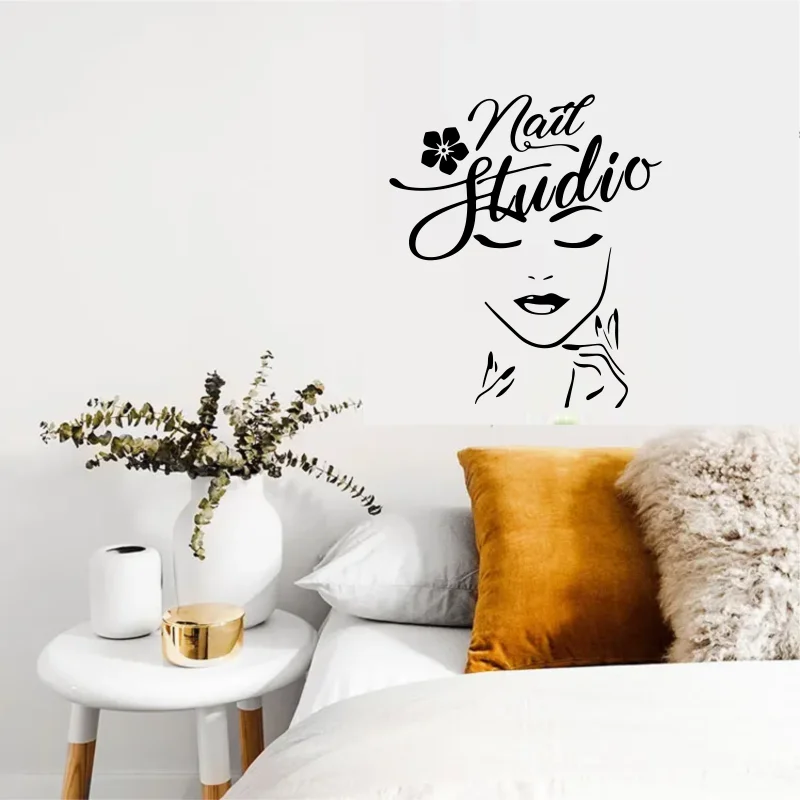 Beauty Salon Decor Wall Sticker Nail Shop For Glazing Plate Glass Wall stickers Beauty Nail Design Vinyl Nail Salon Decor 367
Beauty Salon Decor Wall Sticker Nail Shop For Glazing Plate Glass Wall stickers Beauty Nail Design Vinyl Nail Salon Decor 367