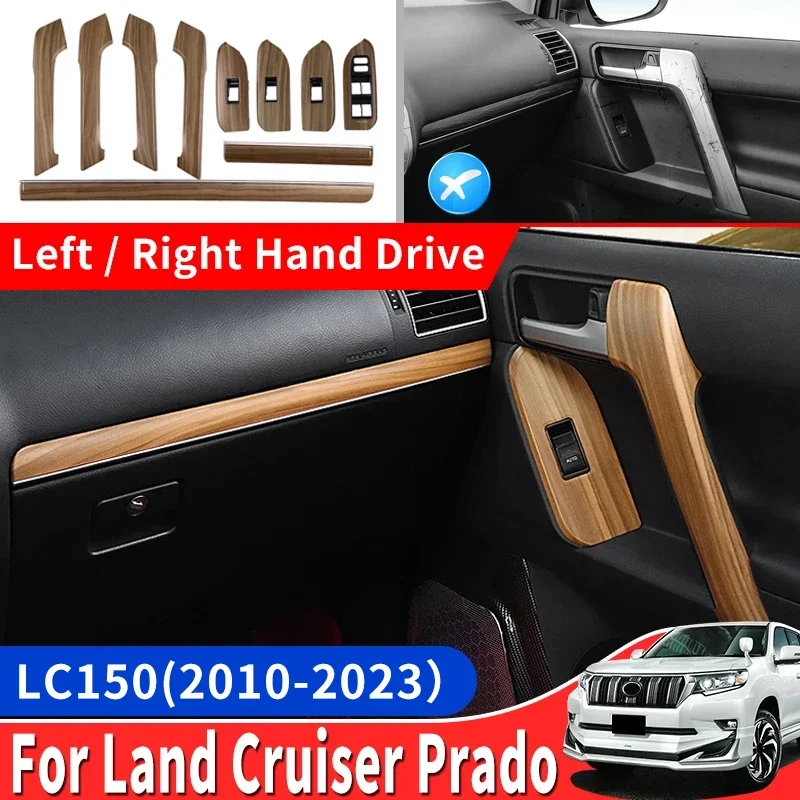 Wood Grain Replacement Armrest Cover For Toyota Land Cruiser Prado 150 Lc150 Fj150 2022-2023 Interior Accessories Upgrade Handle
Wood Grain Replacement Armrest Cover For Toyota Land Cruiser Prado 150 Lc150 Fj150 2022-2023 Interior Accessories Upgrade Handle