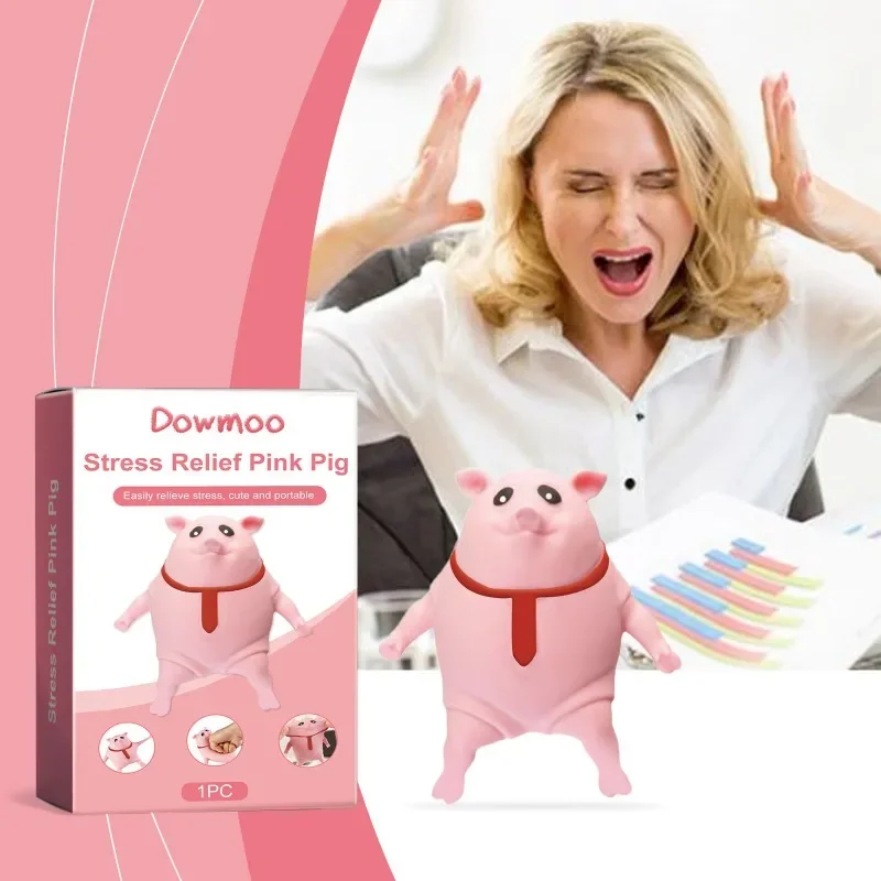 Pressure Relieving Pink Pig Toy Cute and Fun Entertainment Toy Portable Soft Plush Toy for Relieving Anxiety
Pressure Relieving Pink Pig Toy Cute and Fun Entertainment Toy Portable Soft Plush Toy for Relieving Anxiety