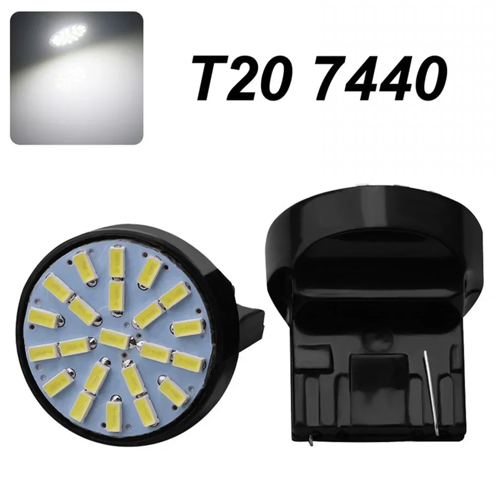 100 шт. T20 LED 7443 7440 W21/5 Вт 3014 22SMD Автомобильный реверсивный резервный стоп-сигнал, указатель поворота рулевого управления, лампа Luces
100 шт. T20 LED 7443 7440 W21/5 Вт 3014 22SMD Автомобильный реверсивный резервный стоп-сигнал, указатель поворота рулевого управления, лампа Luces