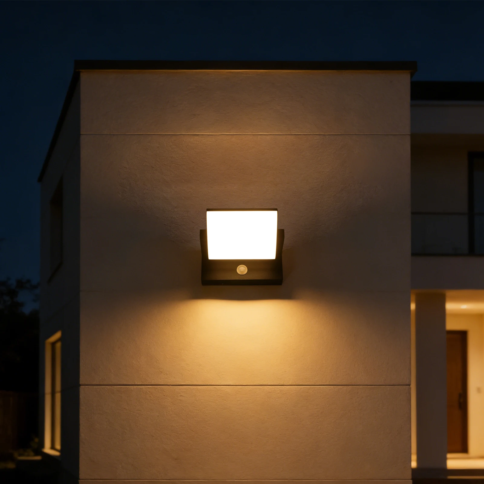 Modern LED Wall Light Infrared Induction Outdoor Indoor Wall Lamp 18W Warm Light 3000K IP54 Waterproof Motion Sensor Wall Sconce Light 2-6m Sensing Distance 110° Sensing Angle Aluminum PC Wall Mount Lighting for Garden Entrance Patio Yard
Modern LED Wall Light Infrared Induction Outdoor Indoor Wall Lamp 18W Warm Light 3000K IP54 Waterproof Motion Sensor Wall Sconce Light 2-6m Sensing Distance 110° Sensing Angle Aluminum PC Wall Mount Lighting for Garden Entrance Patio Yard